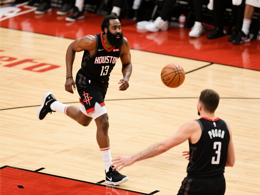 哈登后撤回望妙传助攻波格丹命中三分,单场贡献14助攻 詹姆斯·哈登,一位在NBA享有盛誉的球员