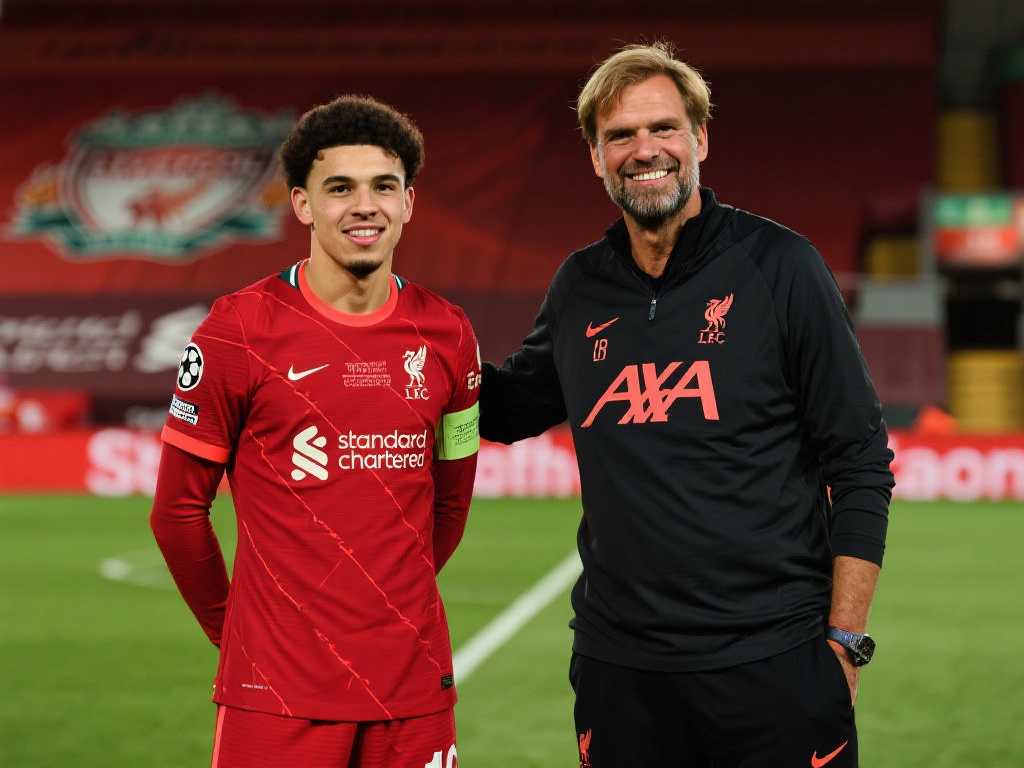 利物浦引援强势出击,全力争夺英超与欧冠双冠 此外,利物浦的主帅克洛普对这笔签约表示高